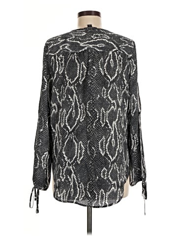 Acrobat Long Sleeve Silk Top (view 2)