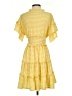 Max Studio Checkered-gingham Yellow Casual Dress Size S - photo 2