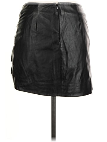 Lamarque Leather Skirt (view 2)
