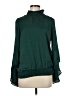 MSK 100% Polyester Green Long Sleeve Blouse Size M - photo 1