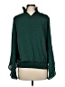 MSK 100% Polyester Green Long Sleeve Blouse Size M - photo 2