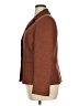 Le Suit 100% Polyester Tweed Brown Blazer Size 16 - photo 5