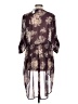 Torrid 100% Polyester Burgundy Kimono Size Lg Plus (0) - photo 2