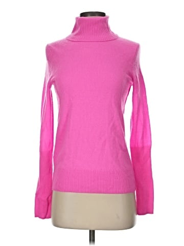 Aqua Cashmere Pullover Sweater (view 1)