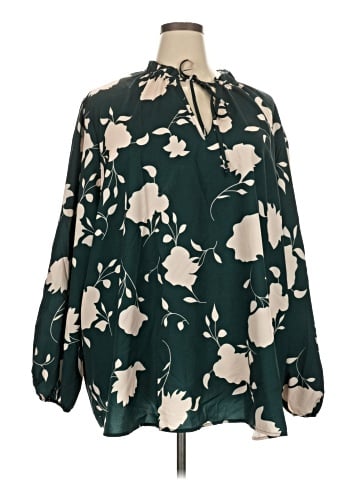 BLOOMCHIC Long Sleeve Blouse (view 1)
