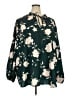 BLOOMCHIC Green Long Sleeve Blouse Size 28 - photo 1