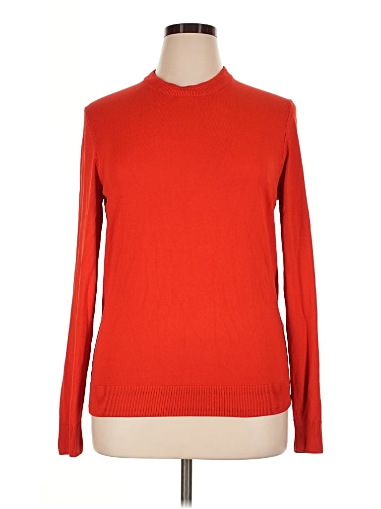 Pre-owned Boss By Hugo Boss Turtleneck Sweater In Red