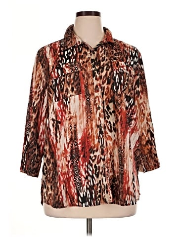 Southern Lady 3/4 Sleeve Blouse (view 1)