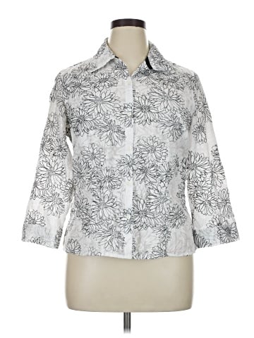 Jh Collectibles 3/4 Sleeve Button-Down Shirt (view 1)