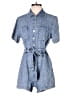 En Creme 100% Cotton Blue Romper Size S - photo 1