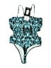 PrettyLittleThing Teal Sleeveless Top Size 10 - photo 2