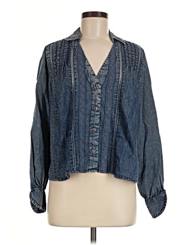 Pilcro Long Sleeve Blouse (view 1)