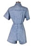 En Creme 100% Cotton Blue Romper Size S - photo 2