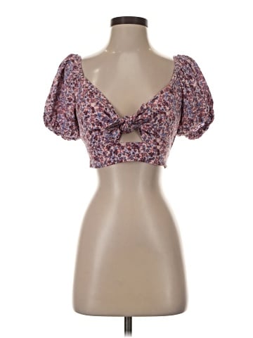 Wild Fable Short Sleeve Blouse (view 1)