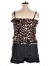Heart Soul 100% Rayon Brown Romper Size XL - photo 2