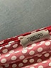 Tessuto Polka Dots Red Burgundy Casual Dress Size S (estimated) - photo 7