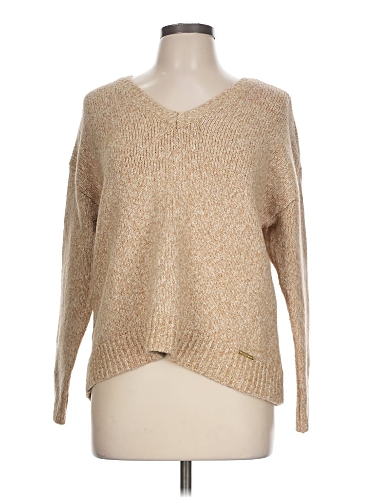Pre-owned Michael Michael Kors Pullover Sweater In Tan