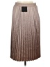 Pleione Metallic Brown Tan Casual Skirt Size L - photo 2