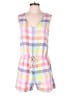 Amazon Essentials Checkered-gingham Pink Romper Size 2 - photo 1