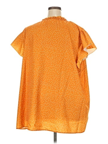 BLOOMCHIC Short Sleeve Blouse (view 2)