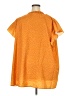 BLOOMCHIC 100% Polyester Orange Short Sleeve Blouse Size 28 - photo 2