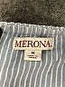 Merona 100% Cotton Blue Sleeveless Blouse Size M - photo 7