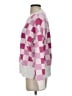Beach Riot Checkered-gingham Pink Pullover Sweater Size S - photo 5
