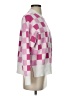 Beach Riot Checkered-gingham Pink Pullover Sweater Size S - photo 4