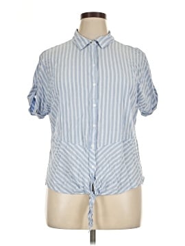 Jones New York Signature Short Sleeve Blouse (view 1)
