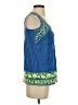 Calypso St. Barth Blue Tank Top Size XS - photo 4