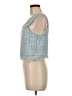 Paper Crane 100% Polyester Teal Sleeveless Top Size M - photo 5