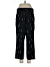 Ann Taylor 100% Polyester Polka Dots Black Casual Pants Size 12 Petite - photo 2