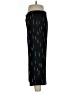 Ann Taylor 100% Polyester Polka Dots Black Casual Pants Size 12 Petite - photo 5