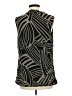 Dana Buchman 100% Polyester Black Sleeveless Blouse Size M - photo 2