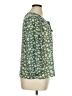 Fun2Fun 100% Polyester Green 3/4 Sleeve Blouse Size XL - photo 4