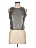 Future Collective Metallic Silver Sleeveless Top Size L - photo 1