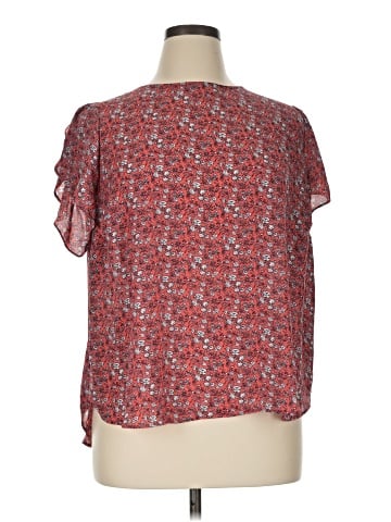 Philosophy Republic Clothing Short Sleeve Blouse (view 1)