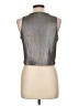 Future Collective Metallic Silver Sleeveless Top Size L - photo 2