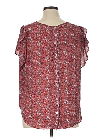 Philosophy Republic Clothing Short Sleeve Blouse (view 2)