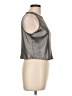 Future Collective Metallic Silver Sleeveless Top Size L - photo 4
