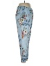 Kaktus Floral Blue Casual Pants Size L - photo 4