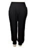 Zenana Solid Black Active Pants Size 3X - photo 1