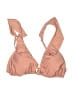 Xhilaration Solid Tan Swimsuit Top Size XL - photo 1