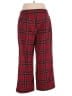 Cato Plaid Red Casual Pants Size 16w - photo 2