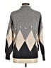 Peserico 100% Cashmere Chevron-herringbone Gray Cashmere Pullover Sweater Size EU (IT) 42 / US 6 - photo 2