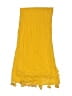 J.Crew 100% Cotton Solid Yellow Scarf One size - photo 2