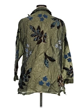 Stonebridge 3/4 Sleeve Button-Down Shirt (view 2)