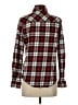 Forever 21 Plaid Red Long Sleeve Button-Down Shirt Size S - photo 2