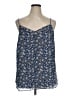 1.State 100% Polyester Blue Tank Top Size 1X - photo 1