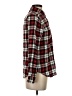 Forever 21 Plaid Red Long Sleeve Button-Down Shirt Size S - photo 4